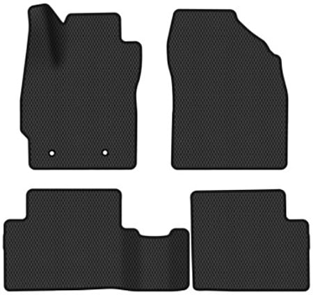 EVA коврики в салон авто EVAtech для Auris Hybrid (E150) 5-doors Toyota 2009-2012 1 поколение Htb EU TY33851PEL4TL2RBB