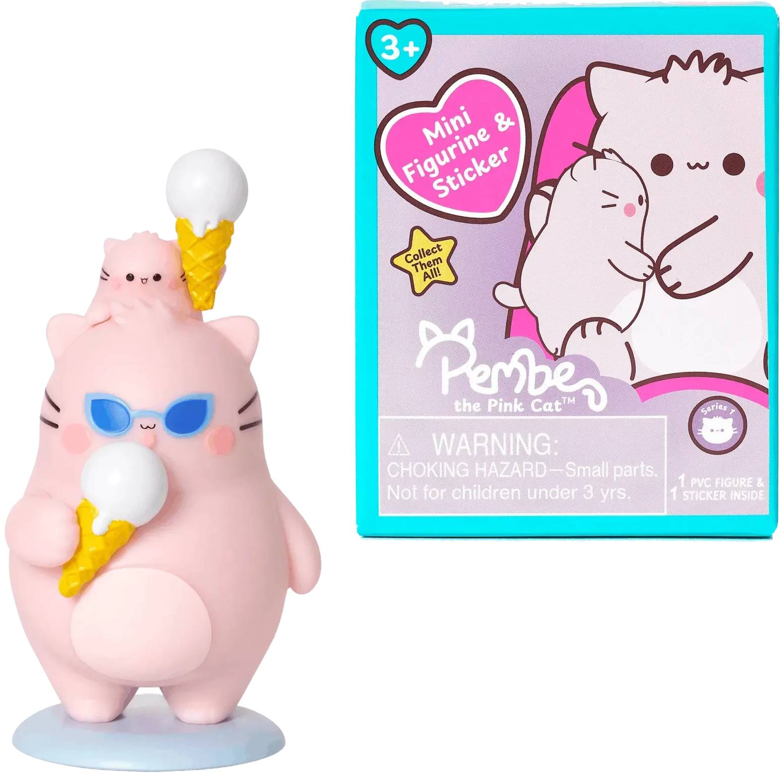 Ігрова фігурка-сюрприз Pembe The Pink Cat (blind box) (40312)