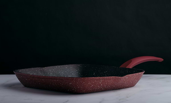 Фото - Сковорода гриль Pepper Cherry Lava-Stone 28x28 cм (PR-2110-28)