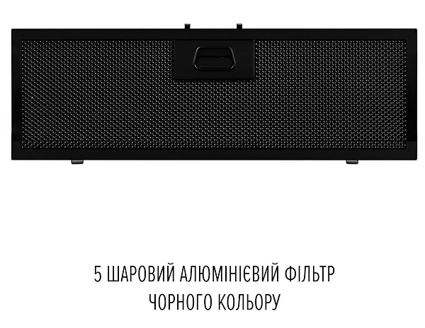 Фото - Вытяжка встраиваемая Perfelli NUOVA 6JWRB NERO