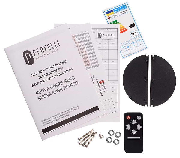 Фото - Вытяжка встраиваемая Perfelli NUOVA 6JWR BIANCO