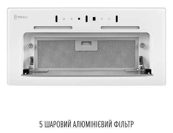 Фото - Вытяжка встраиваемая Perfelli NUOVA 6JWR BIANCO
