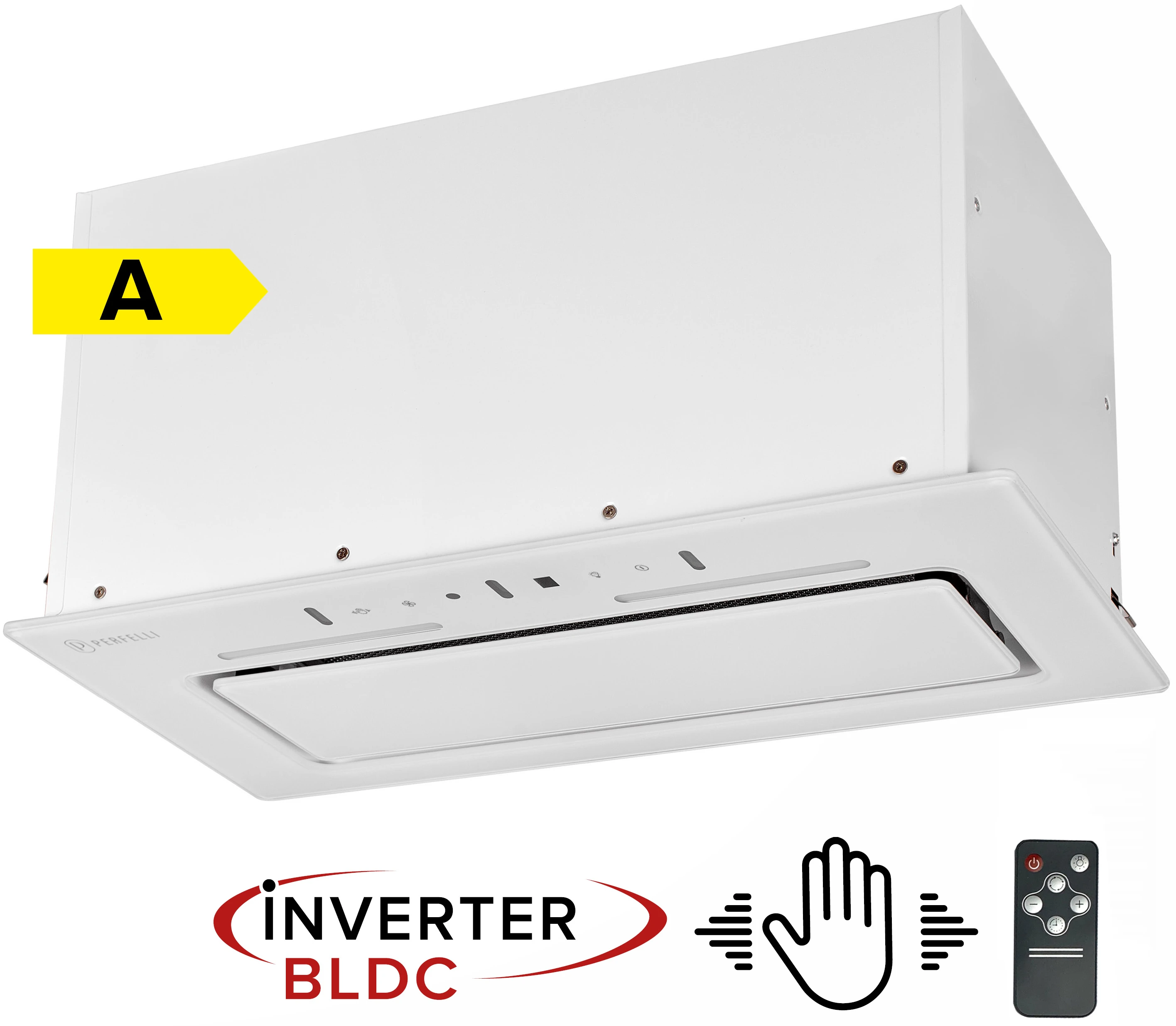 Вытяжка встраиваемая Perfelli NUOVA 6QWR BIANCO SILENZIO