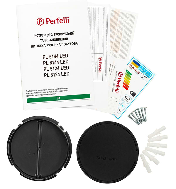 Фото - Витяжка традиційна Perfelli PL 5144 I LED