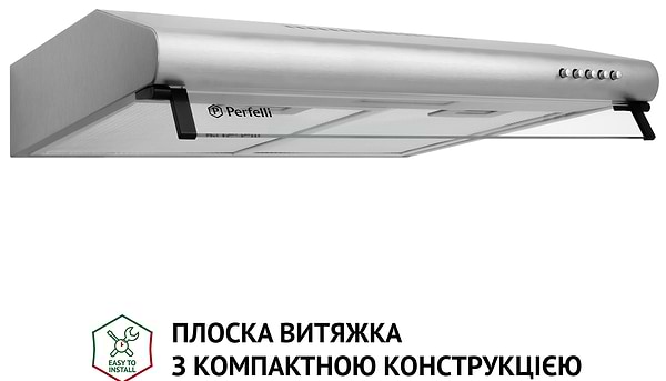 Фото - Витяжка традиційна Perfelli PL 5144 I LED