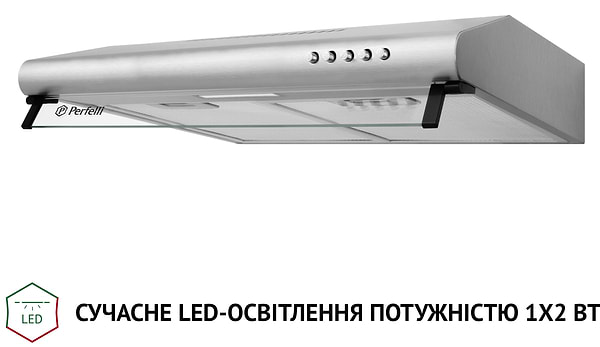 Фото - Витяжка традиційна Perfelli PL 5144 I LED
