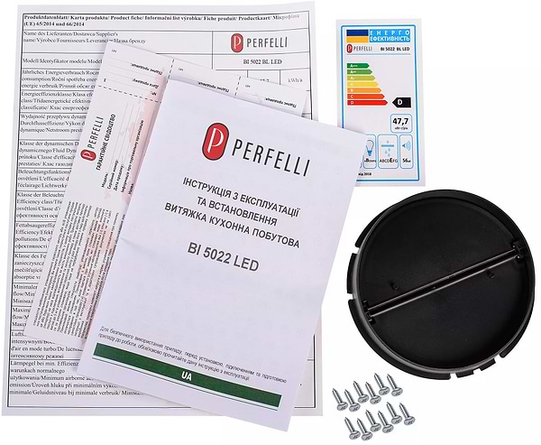 Фото - Вытяжка встраиваемая Perfelli BI 5022 FBL LED