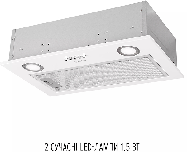 Фото - Витяжка вбудована Perfelli BI 5212 WH LED