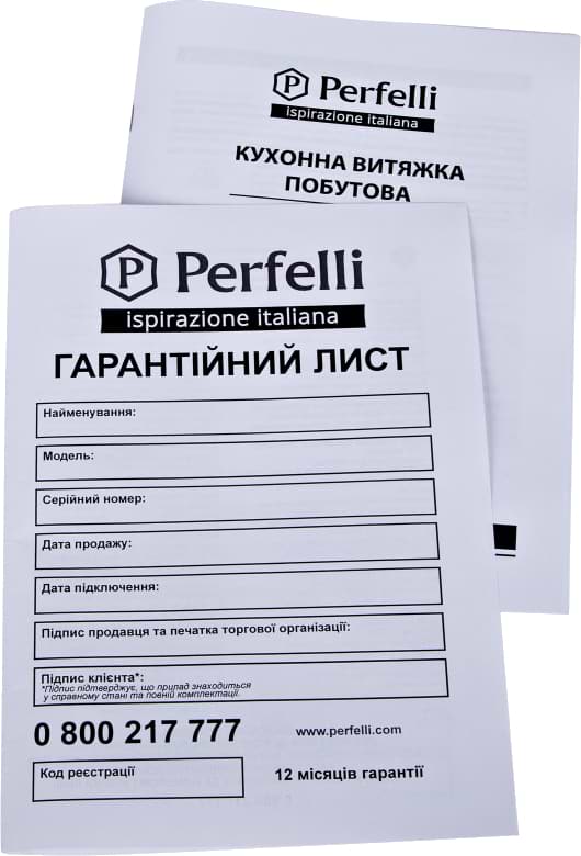 Фото - Вытяжка встраиваемая Perfelli BI 6512 A 1000 IV LED
