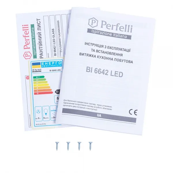 Фото - Вытяжка встраиваемая Perfelli BI 6642 I LED