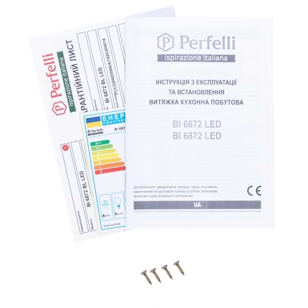 Фото - Вытяжка встраиваемая Perfelli BI 6872 BL LED