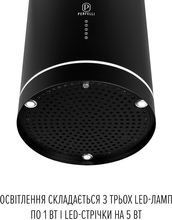 Фото - Вытяжка декоративная Perfelli CENTRO 35PEB NERO