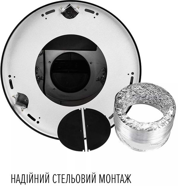 Фото - Вытяжка декоративная Perfelli CENTRO 35PEB NERO