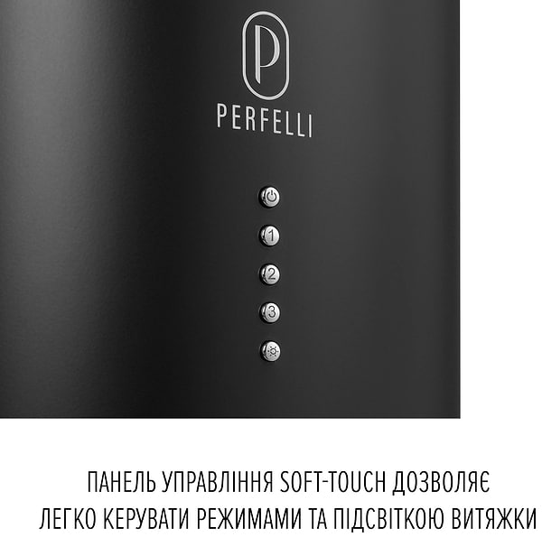 Фото - Вытяжка декоративная Perfelli CENTRO 35PEB NERO