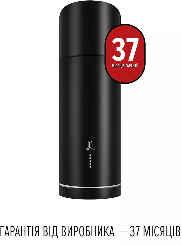 Фото - Вытяжка декоративная Perfelli CENTRO 35PEB NERO