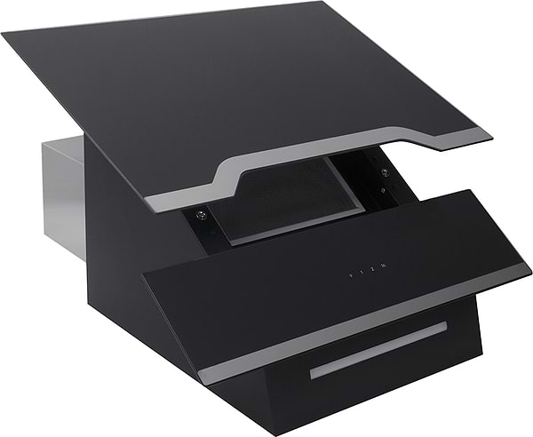 Фото - Уценка - Вытяжка декоративная Perfelli DNS 6733 B 1100 BL/I LED Strip