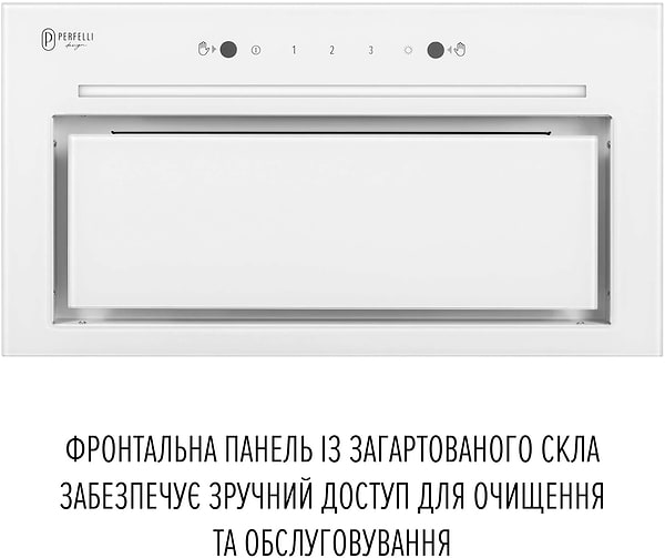 Фото - Витяжка вбудована Perfelli DESIGN FILINI 5 BIANCO