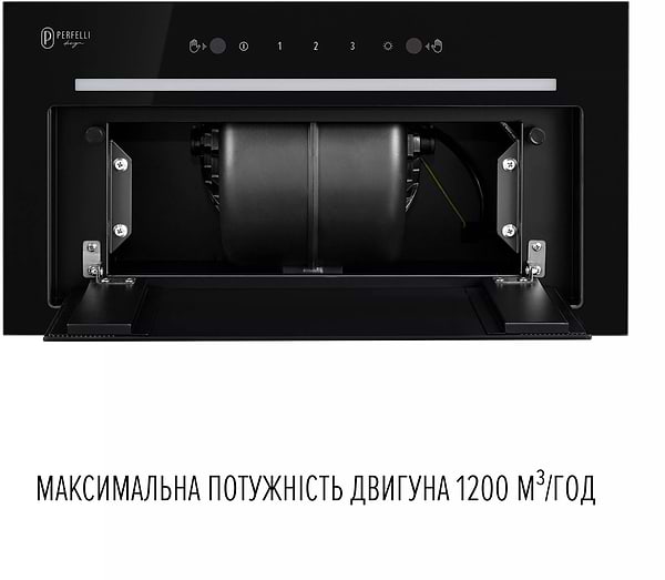 Фото - Витяжка вбудована Perfelli DESIGN FILINI 5 NERO