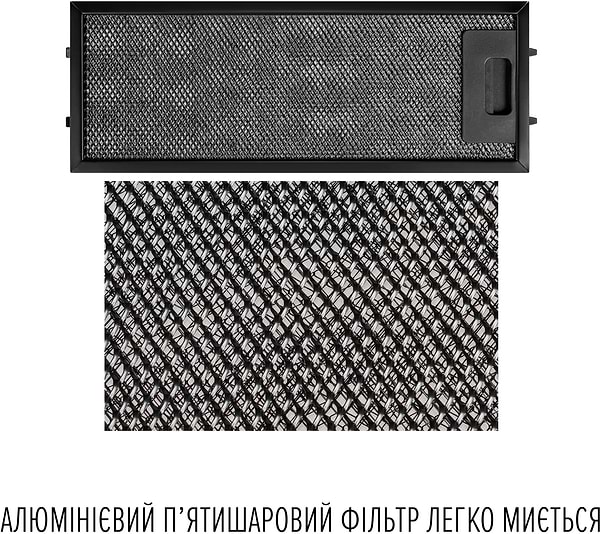 Фото - Витяжка вбудована Perfelli DESIGN FILINI 5 NERO