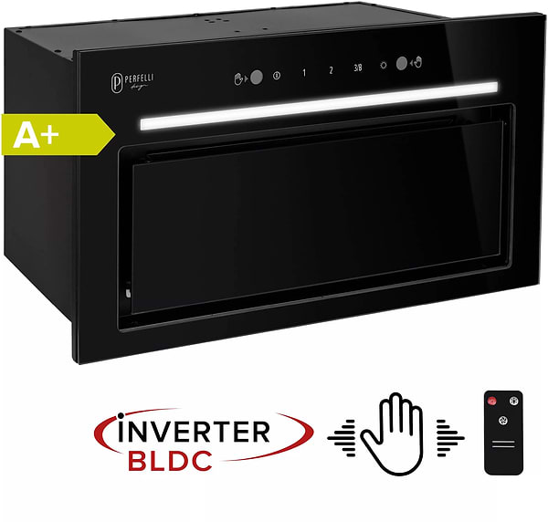 Фото - Уценка - Вытяжка встраиваемая Perfelli DESIGN FILINI 5 NERO SILENZIO