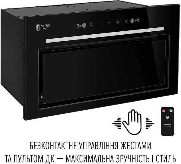 Фото - Уценка - Вытяжка встраиваемая Perfelli DESIGN FILINI 5 NERO SILENZIO