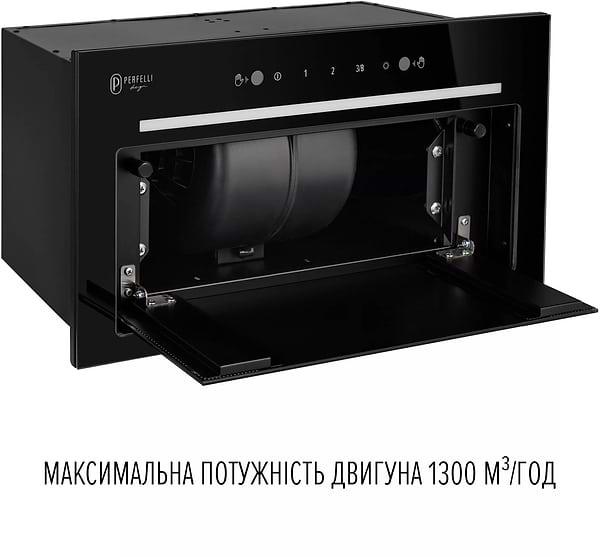 Фото - Уценка - Вытяжка встраиваемая Perfelli DESIGN FILINI 5 NERO SILENZIO