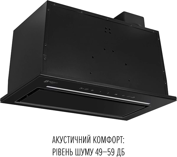 Фото - Уценка - Вытяжка встраиваемая Perfelli DESIGN FILINI 5 NERO SILENZIO