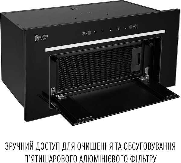 Фото - Вытяжка встраиваемая Perfelli DESIGN FILINI 6 NERO
