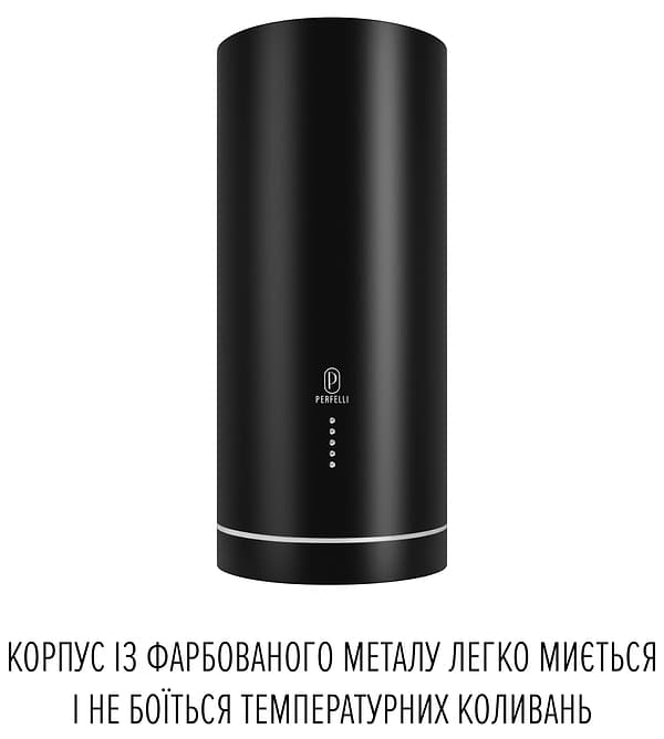Фото - Витяжка декоративна Perfelli FLOW 35PEB NERO
