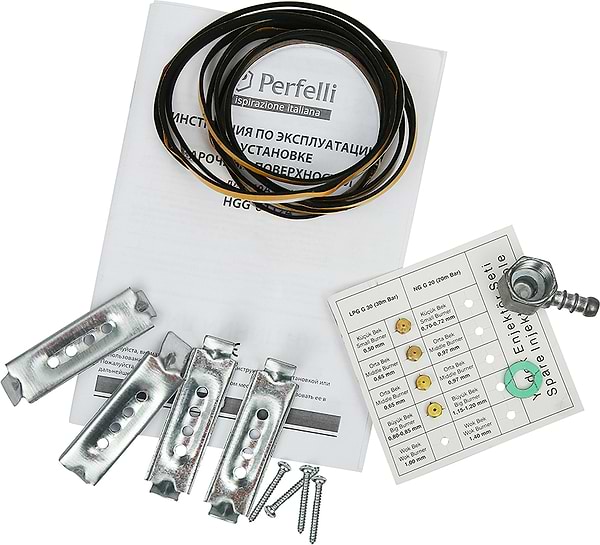 Фото - Варильна поверхня газова Perfelli HGG 61124 BL