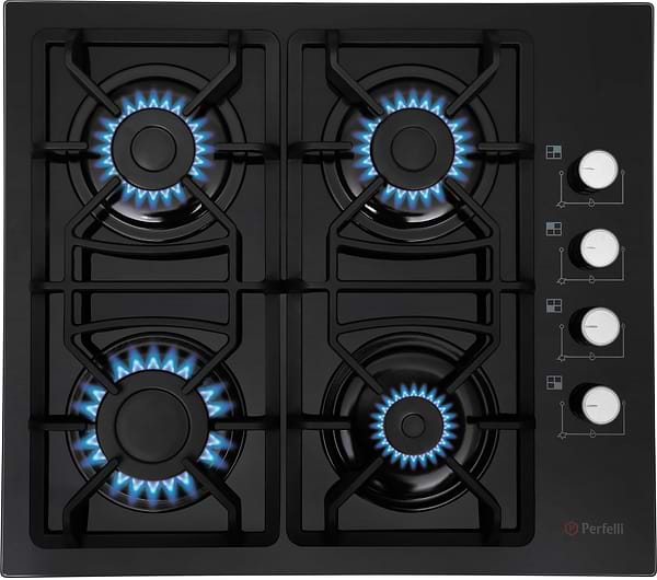 Фото - Варильна поверхня газова Perfelli HGG 61124 BL