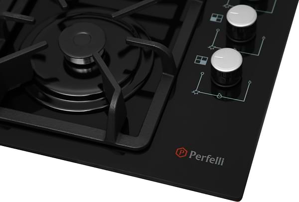 Фото - Варильна поверхня газова Perfelli HGG 61124 BL