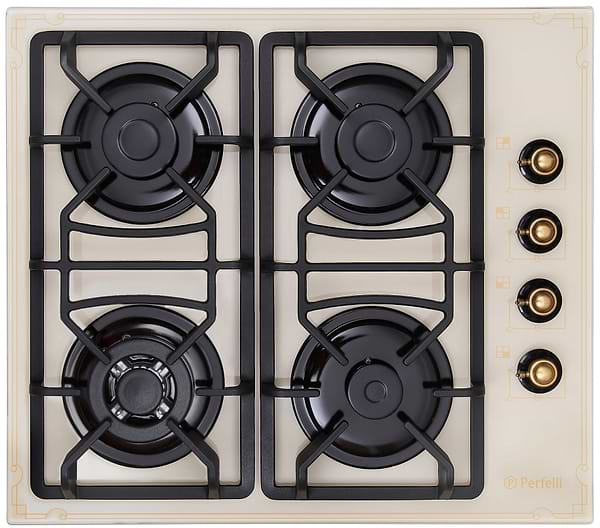 Фото - Варильна поверхня газова Perfelli HGG 61724 IV ANTIQUE