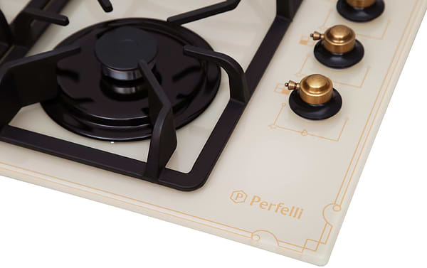 Фото - Варильна поверхня газова Perfelli HGG 61724 IV ANTIQUE