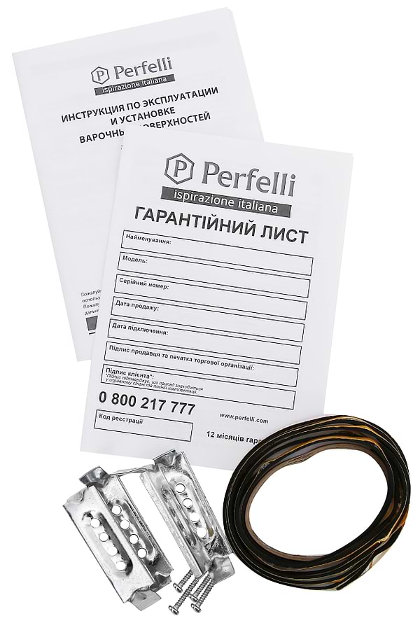 Фото - Варочная панель газовая Perfelli HGM 61423 BL