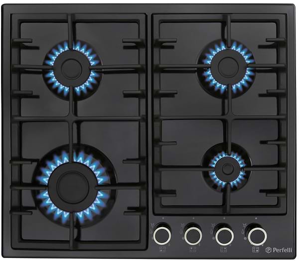 Фото - Варочная панель газовая Perfelli HGM 61423 BL