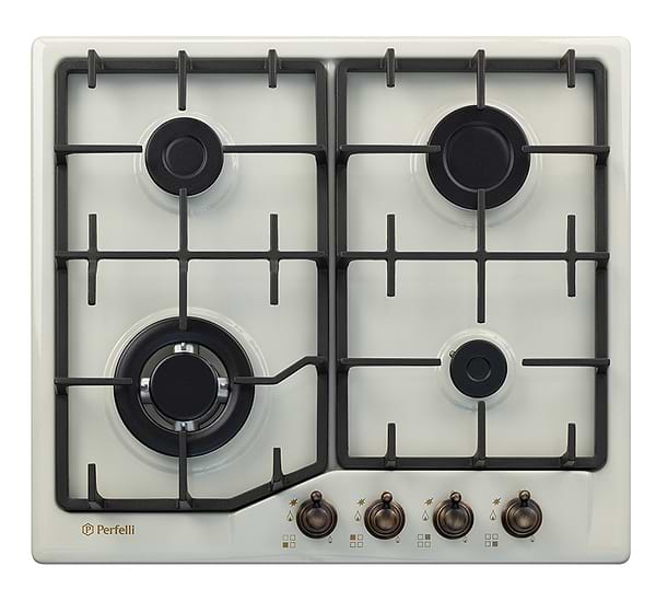 Фото - Варильна поверхня газова Perfelli HGM 61629 IV RETRO