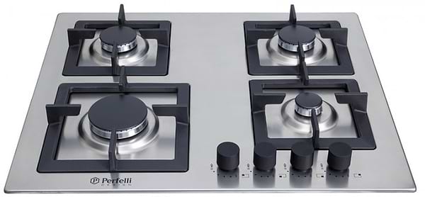 Фото - Варочная панель газовая Perfelli HGM 6430 Inox Slim Line
