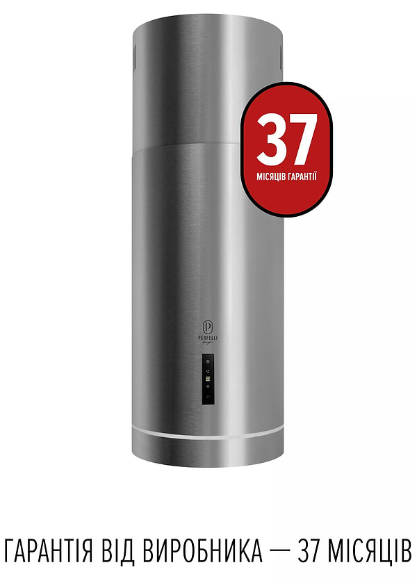 Фото - Витяжка декоративна Perfelli DESIGN ISOLA 35 INOX SILENZIO