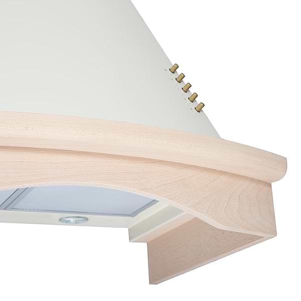 Фото - Вытяжка декоративная Perfelli K 614 Ivory Country LED