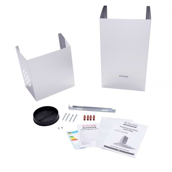 Фото - Вытяжка декоративная Perfelli K 6212 C INOX 650 LED