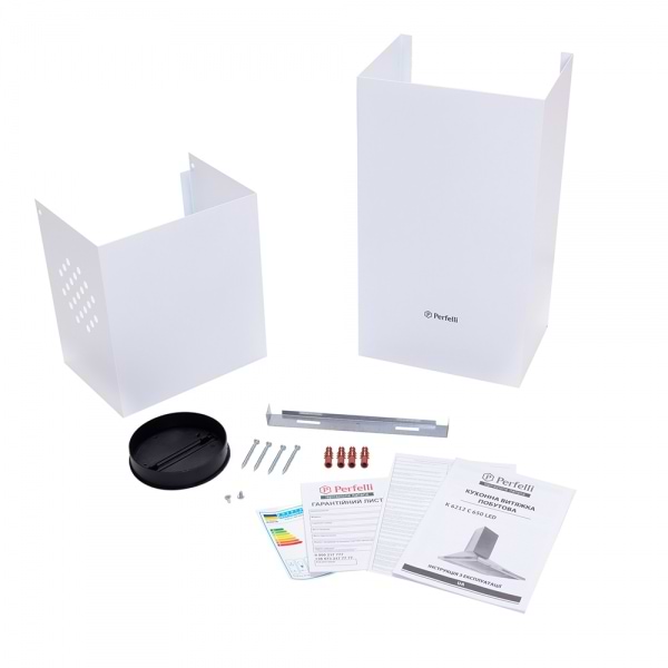 Фото - Витяжка декоративна Perfelli K 6212 C WH 650 LED