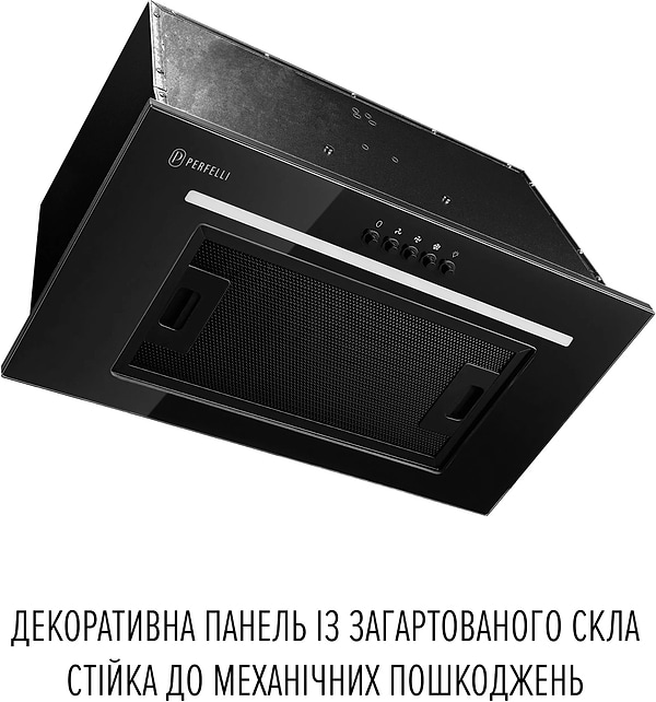 Фото - Вытяжка встраиваемая Perfelli LIA 5 NM NERO SILENZIO