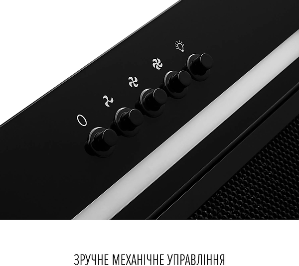 Фото - Вытяжка встраиваемая Perfelli LIA 5 NM NERO SILENZIO