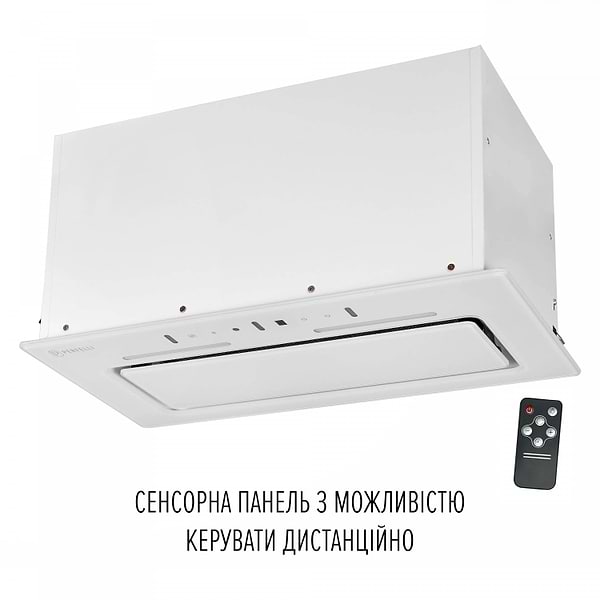Фото - Вытяжка встраиваемая Perfelli NUOVA 6QWR BIANCO SILENZIO