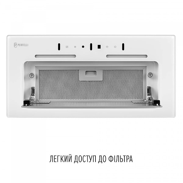 Фото - Вытяжка встраиваемая Perfelli NUOVA 6QWR BIANCO SILENZIO