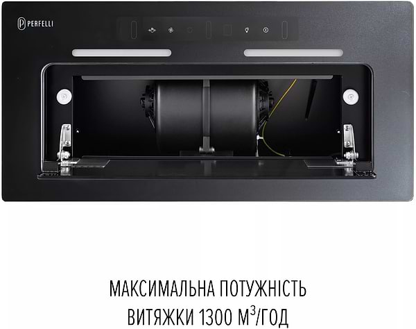 Фото - Вытяжка встраиваемая Perfelli NUOVA 6QWRBM NERO SILENZIO