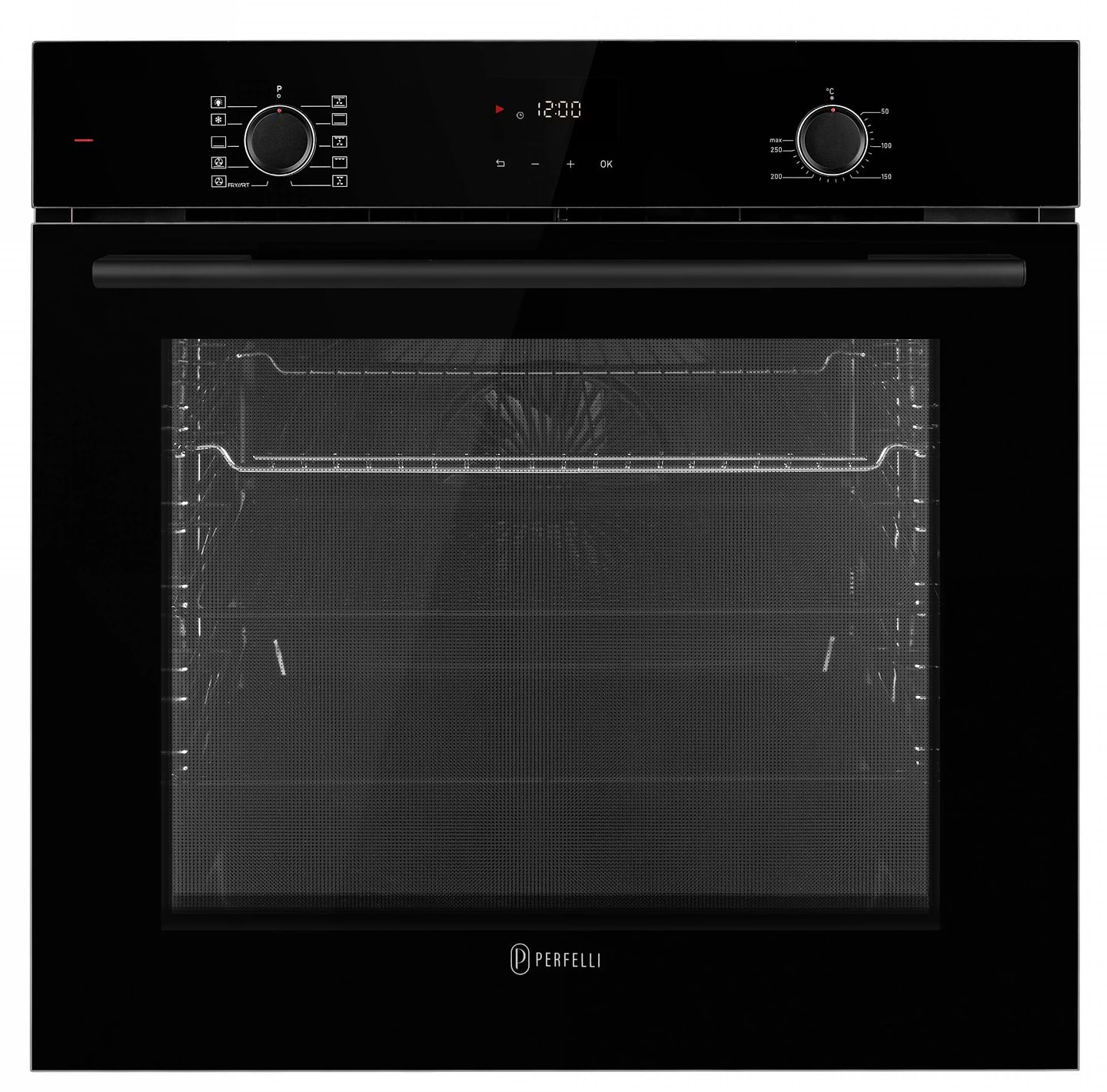 Духовой шкаф электрический Perfelli PERLA 6D10I NERO - Фото 1