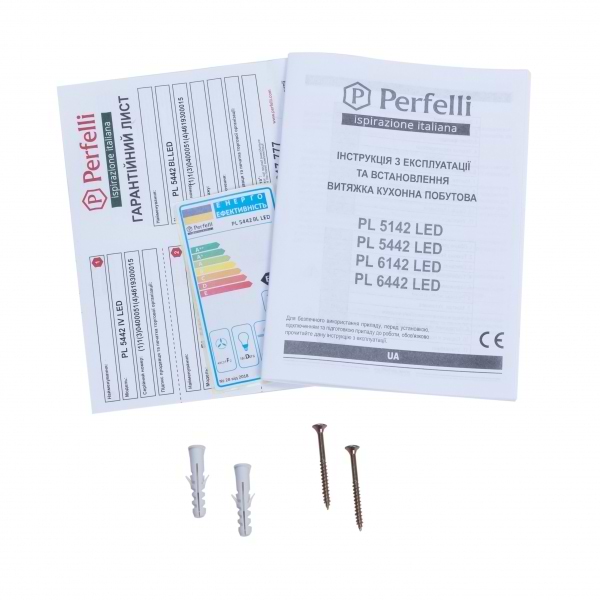 Фото - Вытяжка традиционная Perfelli PL 5442 BL LED