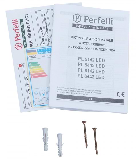 Фото - Вытяжка традиционная Perfelli PL 5442 W LED